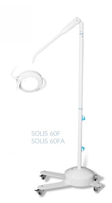 Mobilná zákroková lampa Famed Solis 60F